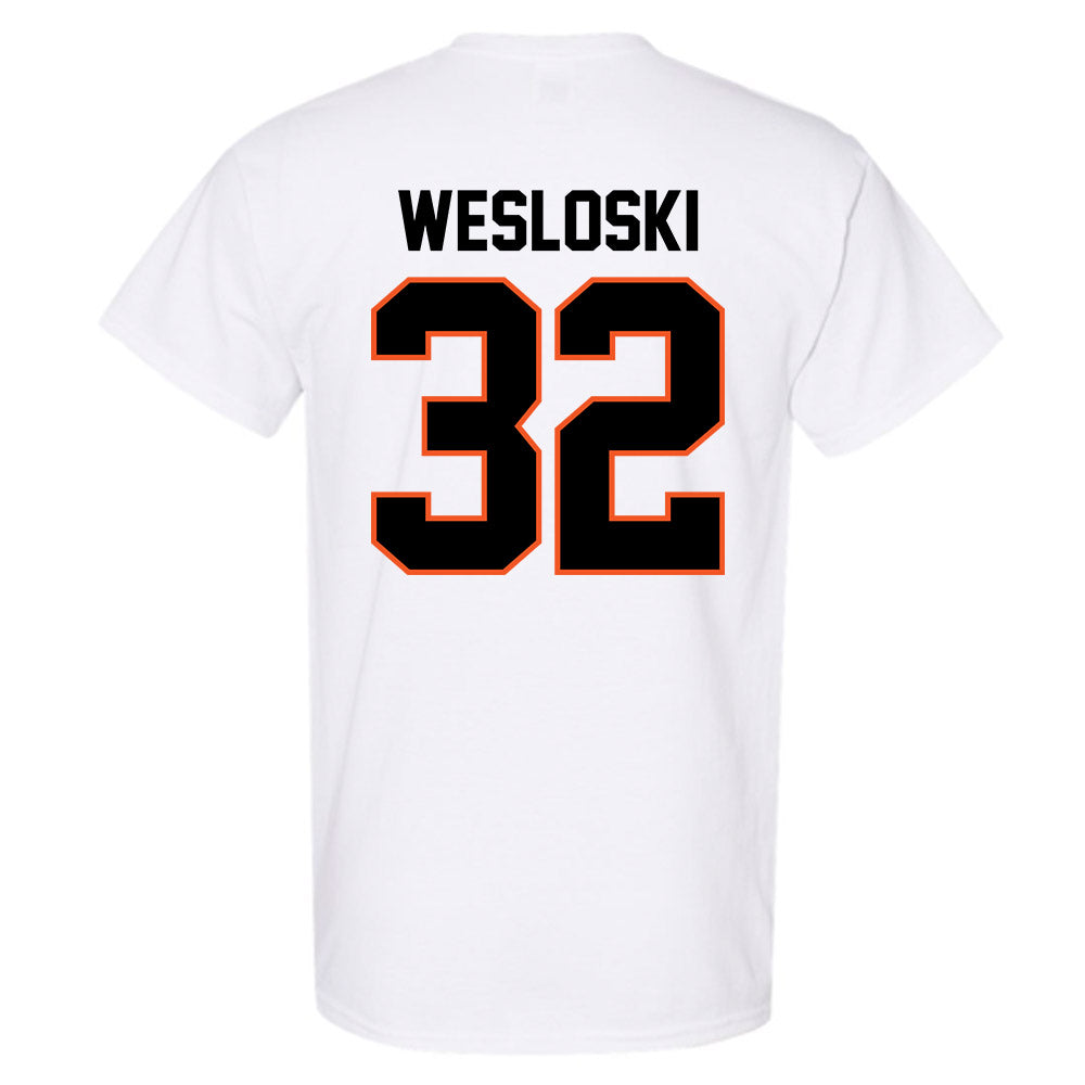 Oklahoma State - NCAA Football : Ethan Wesloski - Classic Shersey T-Shirt-1