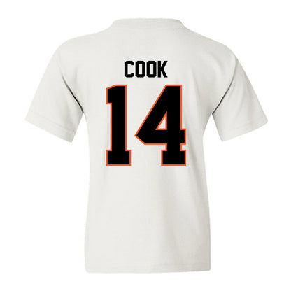 Oklahoma State - NCAA Football : Jeremy Cook - Classic Shersey Youth T-Shirt-1
