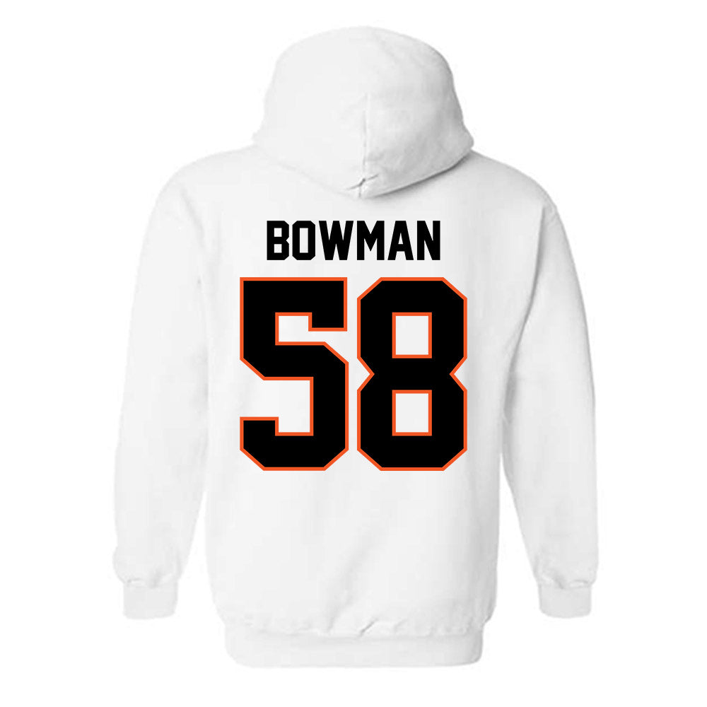 Oklahoma State - NCAA Football : Isaiah Bowman - Classic Shersey Hooded Sweatshirt-1