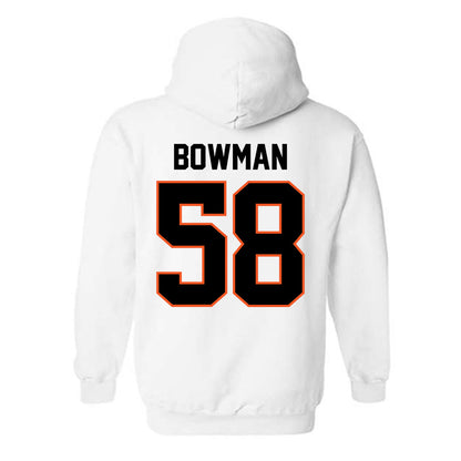 Oklahoma State - NCAA Football : Isaiah Bowman - Classic Shersey Hooded Sweatshirt-1