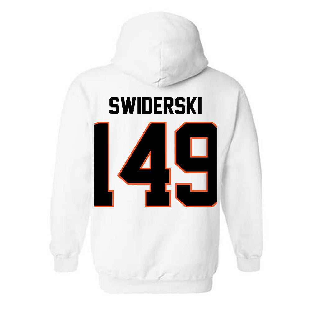 Oklahoma State - NCAA Wrestling : Casey Swiderski - Classic Shersey Hooded Sweatshirt-1
