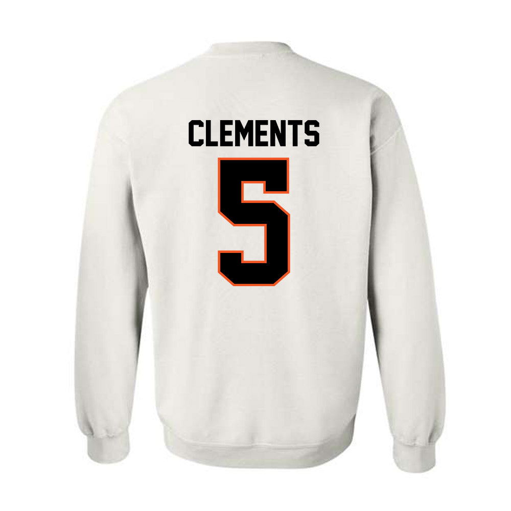 Oklahoma State - NCAA Football : Saadiq Clements - Classic Shersey Crewneck Sweatshirt-1