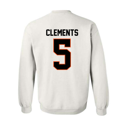 Oklahoma State - NCAA Football : Saadiq Clements - Classic Shersey Crewneck Sweatshirt-1