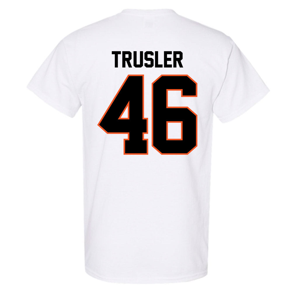 Oklahoma State - NCAA Football : Hunter Trusler - Classic Shersey T-Shirt-1