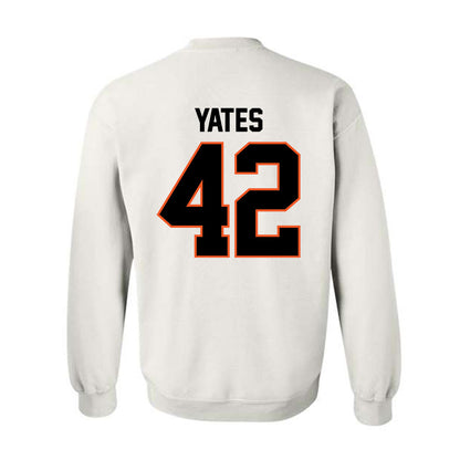 Oklahoma State - NCAA Football : Caden Yates - Classic Shersey Crewneck Sweatshirt-1