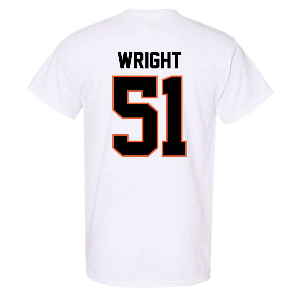 Oklahoma State - NCAA Men's Basketball : John-Michael Wright - Classic Shersey T-Shirt