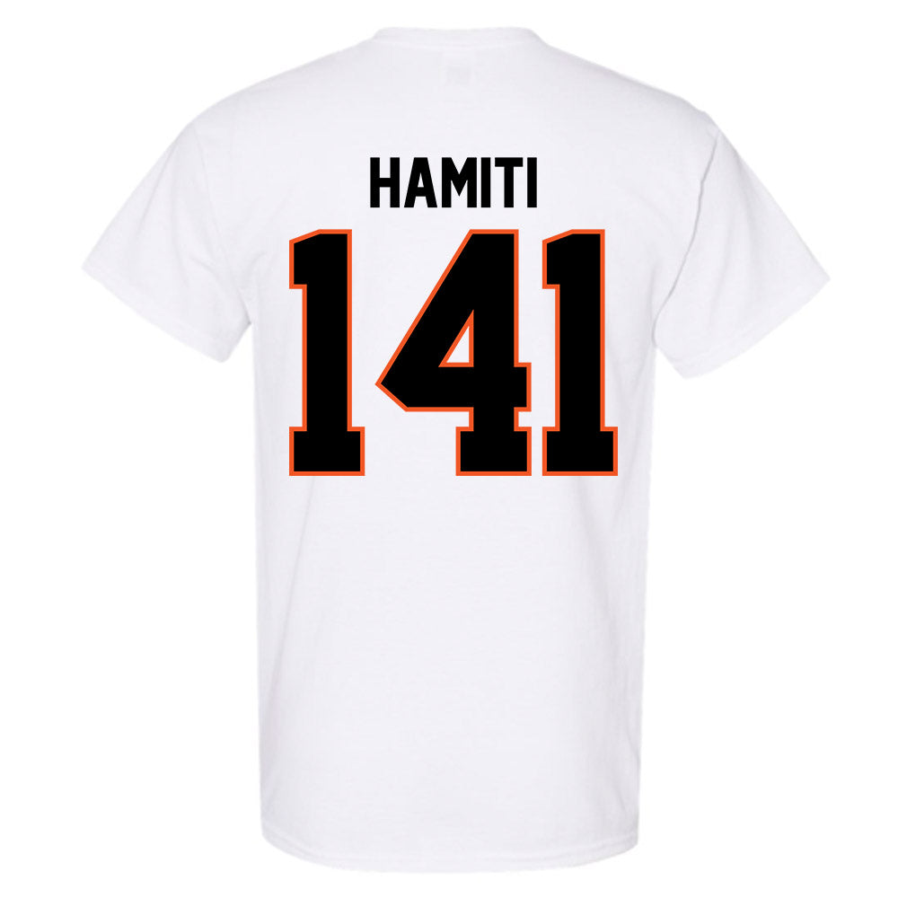 Oklahoma State - NCAA Wrestling : Jake Hamiti - Classic Shersey T-Shirt-1