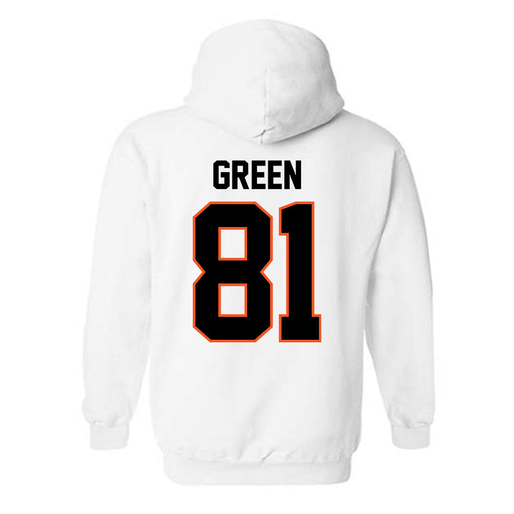 Oklahoma State - NCAA Football : Donovan Green - Classic Shersey Hooded Sweatshirt-1