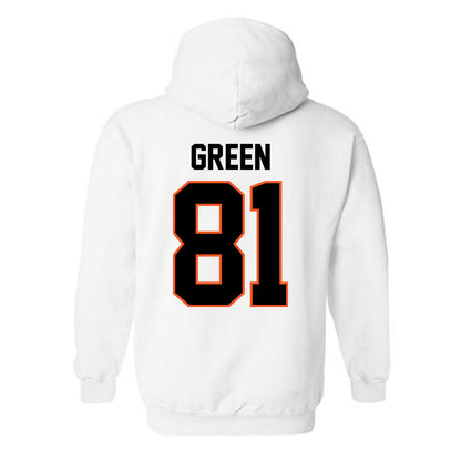 Oklahoma State - NCAA Football : Donovan Green - Classic Shersey Hooded Sweatshirt-1