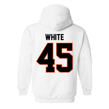 Oklahoma State - NCAA Football : Enai White - Classic Shersey Hooded Sweatshirt-1