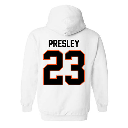 Oklahoma State - NCAA Football : Braeden Presley - Classic Shersey Hooded Sweatshirt-1