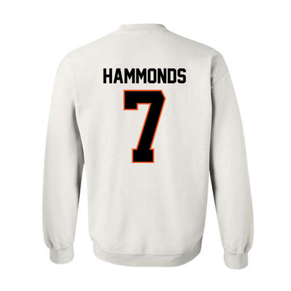 Oklahoma State - NCAA Football : Quinton Hammonds - Classic Shersey Crewneck Sweatshirt-1