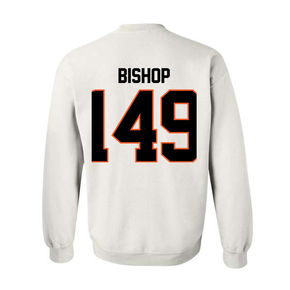 Oklahoma State - NCAA Wrestling : Max Bishop - Classic Shersey Crewneck Sweatshirt-1