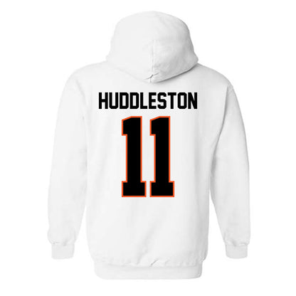 Oklahoma State - NCAA Football : Keviyan Huddleston - Classic Shersey Hooded Sweatshirt-1