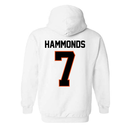Oklahoma State - NCAA Football : Quinton Hammonds - Classic Shersey Hooded Sweatshirt-1