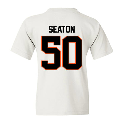Oklahoma State - NCAA Football : Kole Seaton - Classic Shersey Youth T-Shirt-1