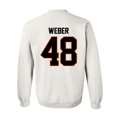 Oklahoma State - NCAA Baseball : Aaron Weber - Classic Shersey Crewneck Sweatshirt-1