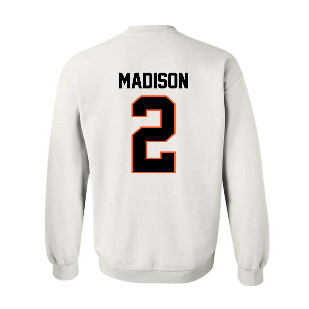 Oklahoma State - NCAA Women's Soccer : Victoria Madison - Classic Shersey Crewneck Sweatshirt-1