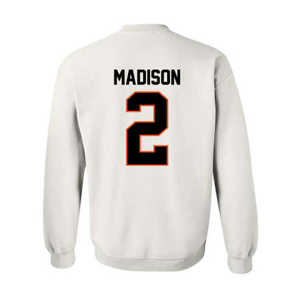 Oklahoma State - NCAA Women's Soccer : Victoria Madison - Classic Shersey Crewneck Sweatshirt-1