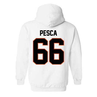 Oklahoma State - NCAA Baseball : Mario Pesca - Classic Shersey Hooded Sweatshirt-1