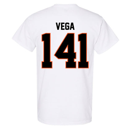 Oklahoma State - NCAA Wrestling : Sergio Vega - Classic Shersey T-Shirt-1