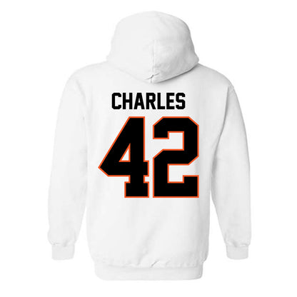 Oklahoma State - NCAA Football : Malik Charles - Classic Shersey Hooded Sweatshirt-1