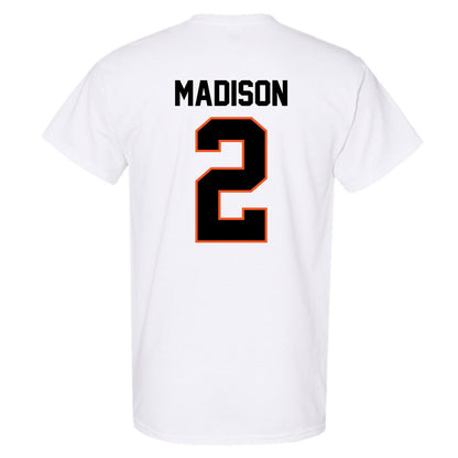 Oklahoma State - NCAA Women's Soccer : Victoria Madison - Classic Shersey T-Shirt-1