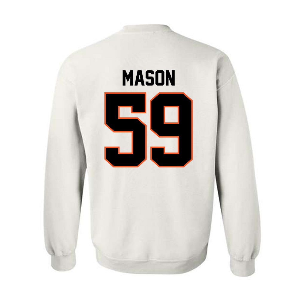 Oklahoma State - NCAA Football : Xavier Mason - Classic Shersey Crewneck Sweatshirt-1