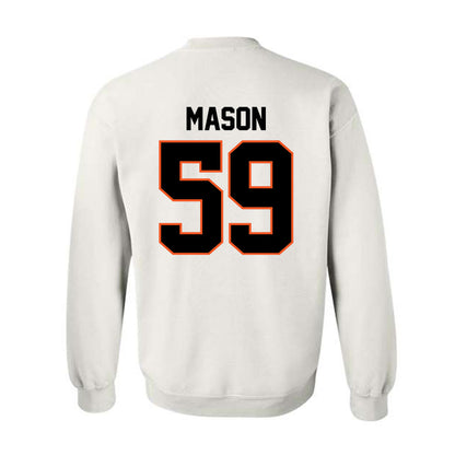 Oklahoma State - NCAA Football : Xavier Mason - Classic Shersey Crewneck Sweatshirt-1