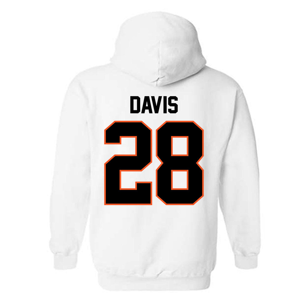 Oklahoma State - NCAA Football : Marrel Davis - Classic Shersey Hooded Sweatshirt-1
