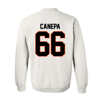 Oklahoma State - NCAA Football : Louie Canepa - Classic Shersey Crewneck Sweatshirt-1