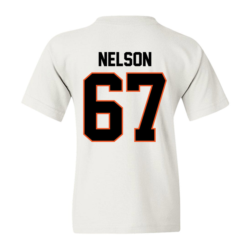Oklahoma State - NCAA Football : Braydon Nelson - Classic Shersey Youth T-Shirt-1