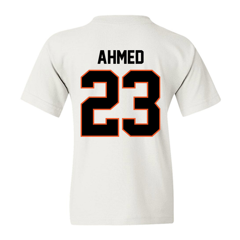 Oklahoma State - NCAA Men's Basketball : Benjamin Ahmed - Classic Shersey Youth T-Shirt-1