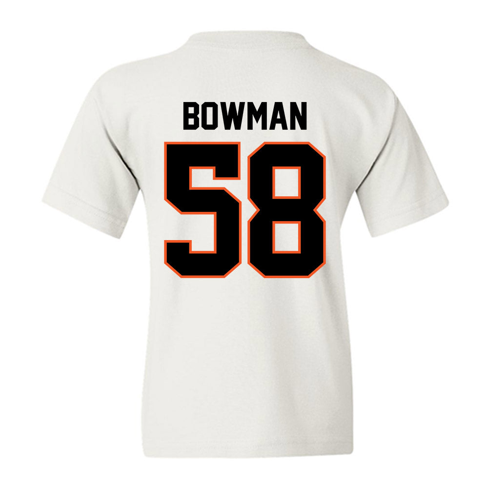 Oklahoma State - NCAA Football : Isaiah Bowman - Classic Shersey Youth T-Shirt-1