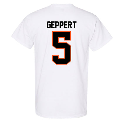 Oklahoma State - NCAA Women's Soccer : Bryn Geppert - Classic Shersey T-Shirt-1
