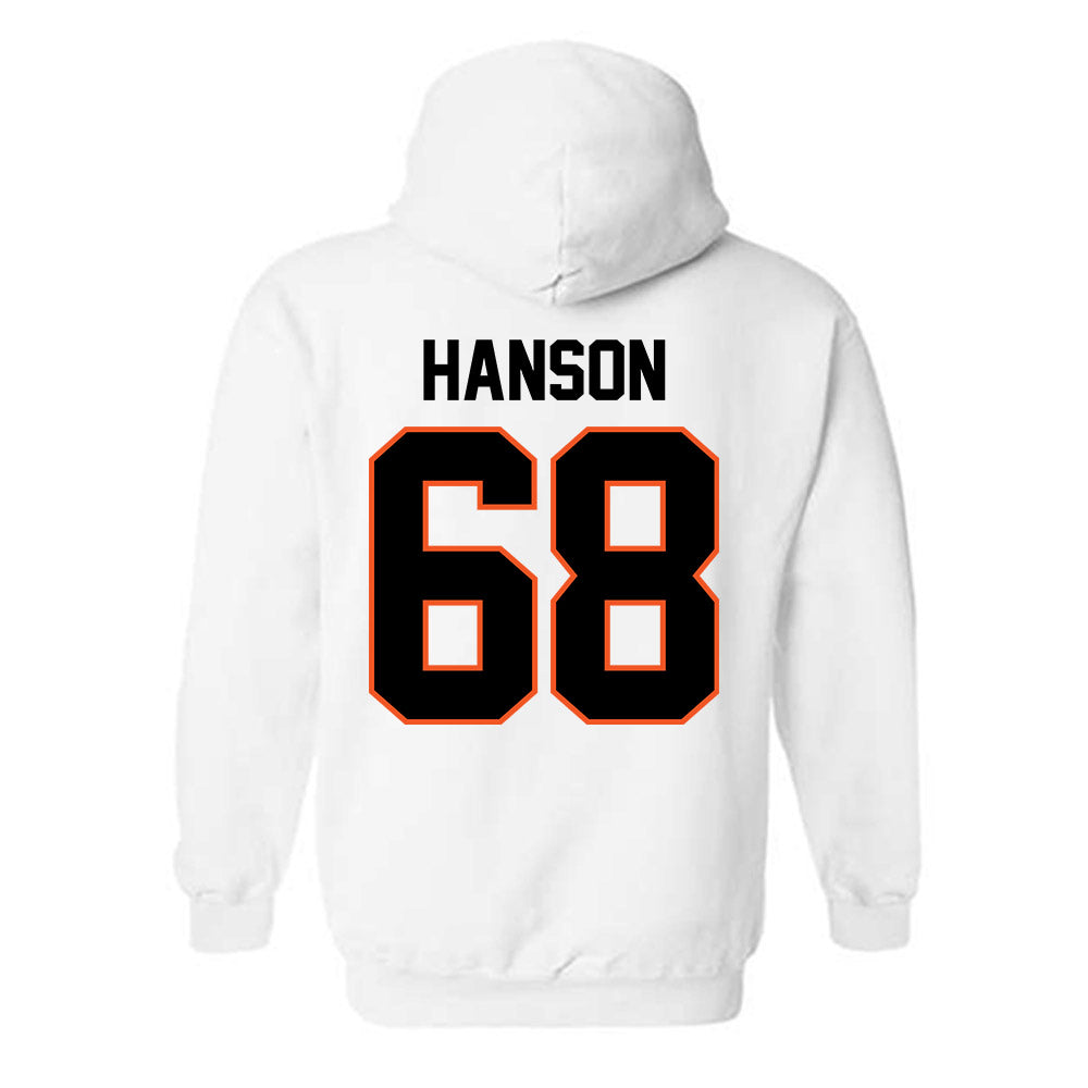 Oklahoma State - NCAA Football : Joseph Hanson - Classic Shersey Hooded Sweatshirt-1