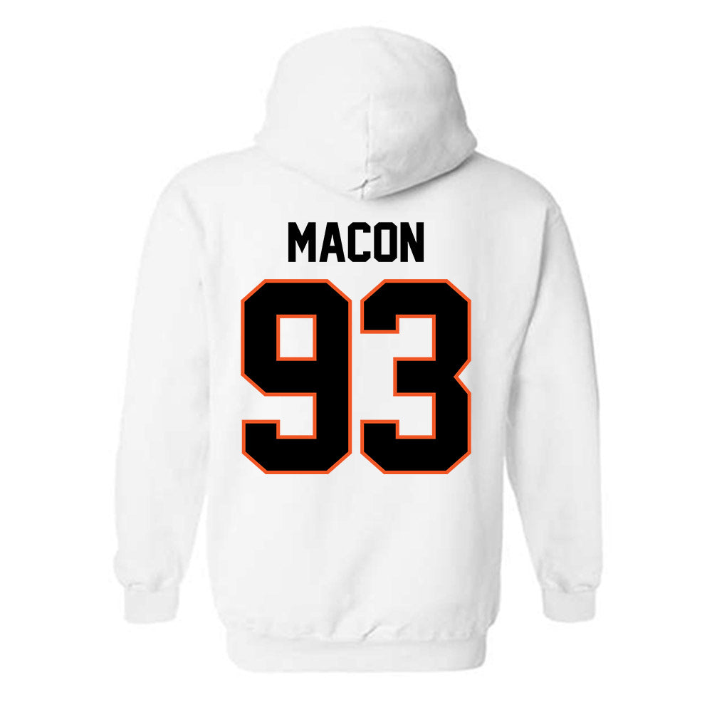 Oklahoma State - NCAA Football : Dominic Macon - Classic Shersey Hooded Sweatshirt-1