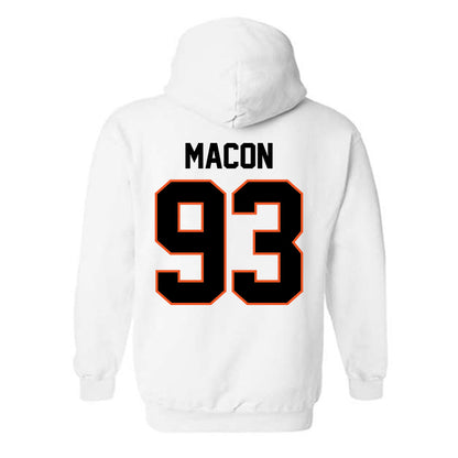 Oklahoma State - NCAA Football : Dominic Macon - Classic Shersey Hooded Sweatshirt-1