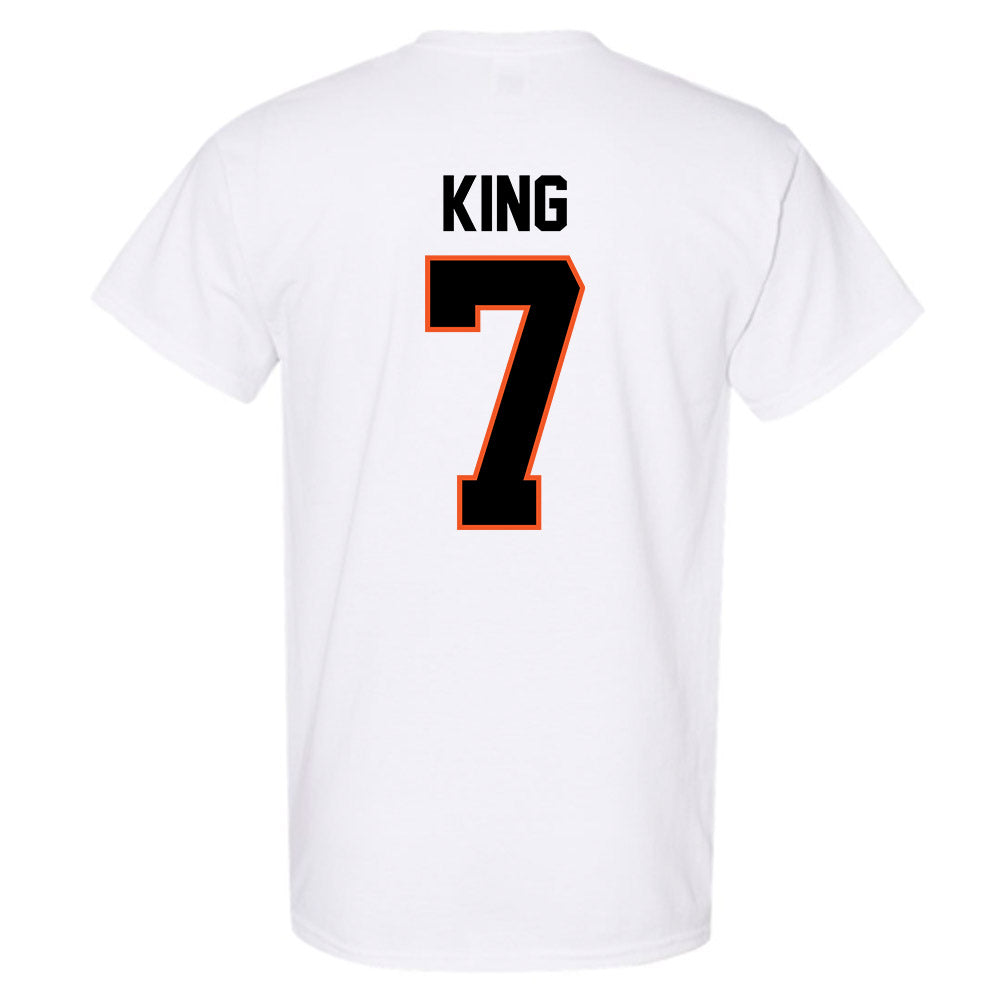 Oklahoma State - NCAA Women's Soccer : Sherline King - Classic Shersey T-Shirt-1