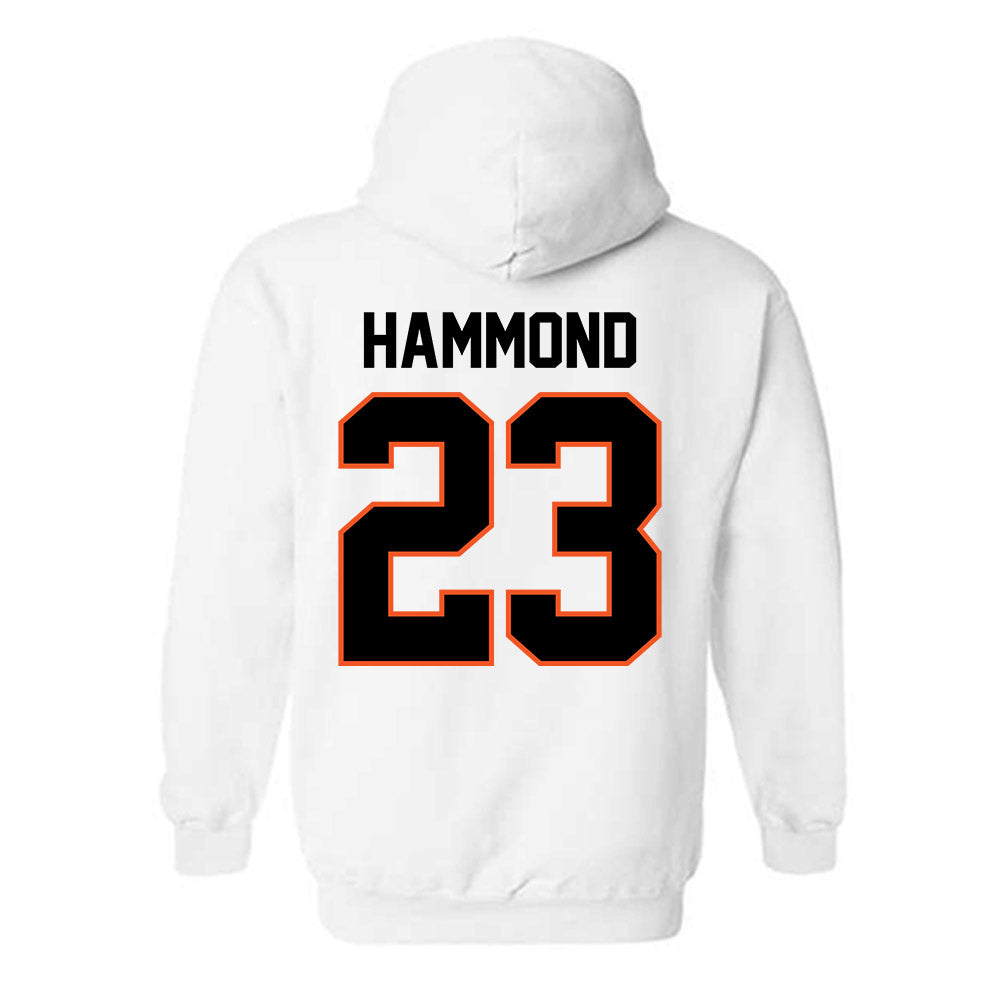 Oklahoma State - NCAA Football : Oscar Hammond - Classic Shersey Hooded Sweatshirt-1