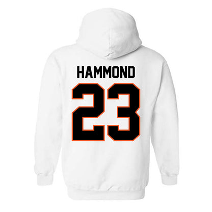 Oklahoma State - NCAA Football : Oscar Hammond - Classic Shersey Hooded Sweatshirt-1