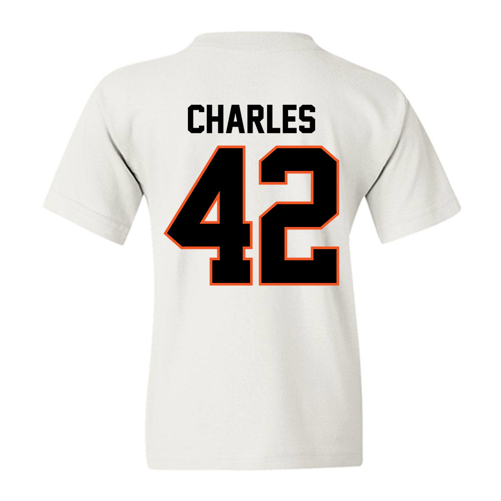 Oklahoma State - NCAA Football : Malik Charles - Classic Shersey Youth T-Shirt-1