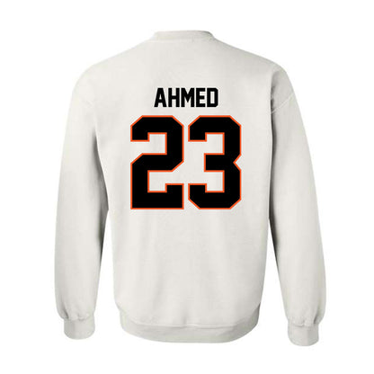 Oklahoma State - NCAA Men's Basketball : Benjamin Ahmed - Classic Shersey Crewneck Sweatshirt-1