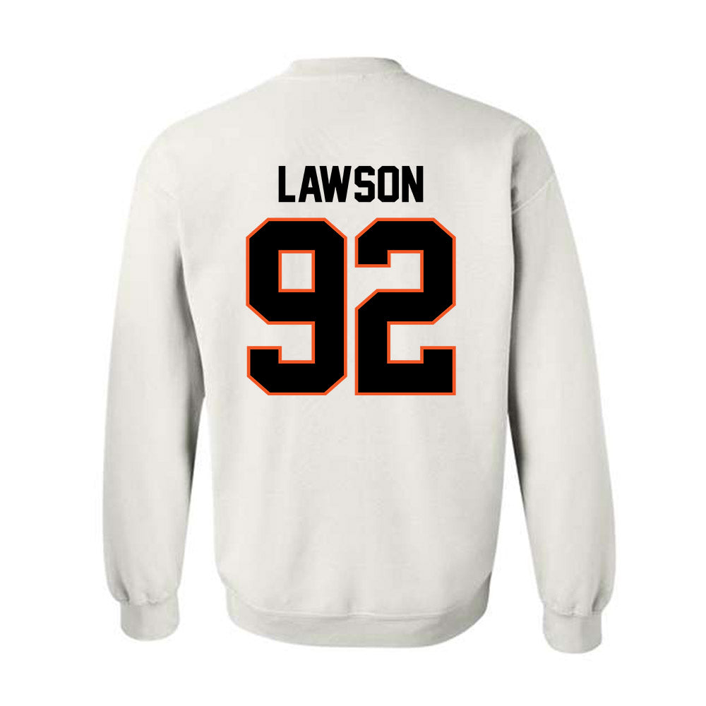 Oklahoma State - NCAA Football : Jerry Lawson - Classic Shersey Crewneck Sweatshirt-1