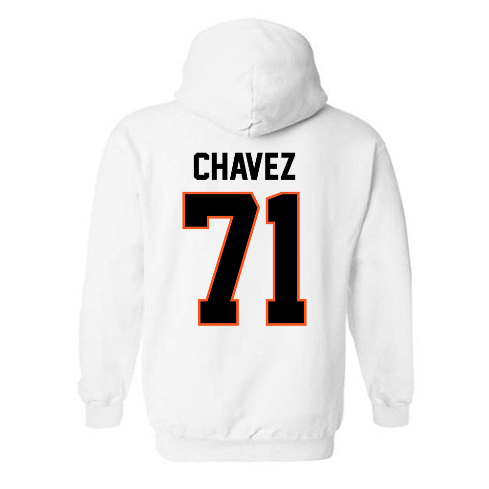 Oklahoma State - NCAA Football : Miguel Chavez - Classic Shersey Hooded Sweatshirt-1