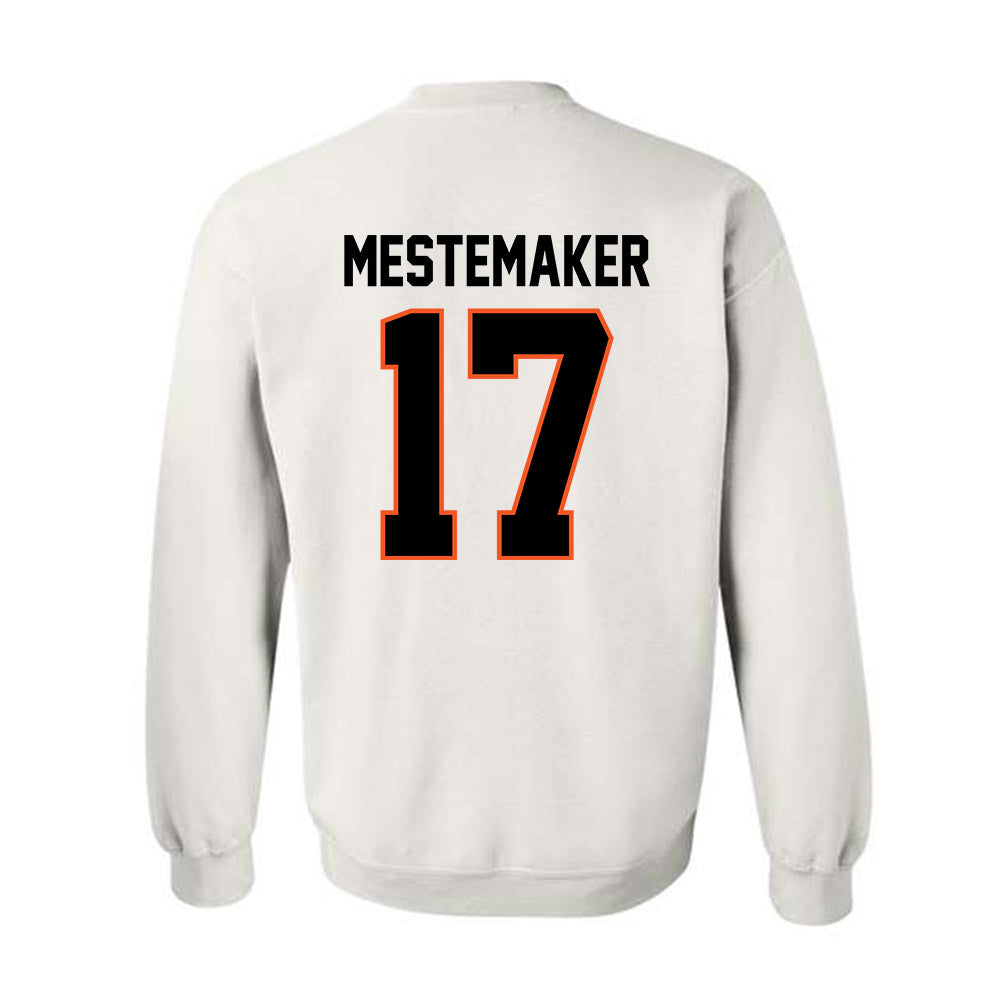 Oklahoma State - NCAA Football : Drew Mestemaker - Classic Shersey Crewneck Sweatshirt-1