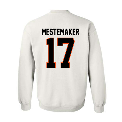 Oklahoma State - NCAA Football : Drew Mestemaker - Classic Shersey Crewneck Sweatshirt-1