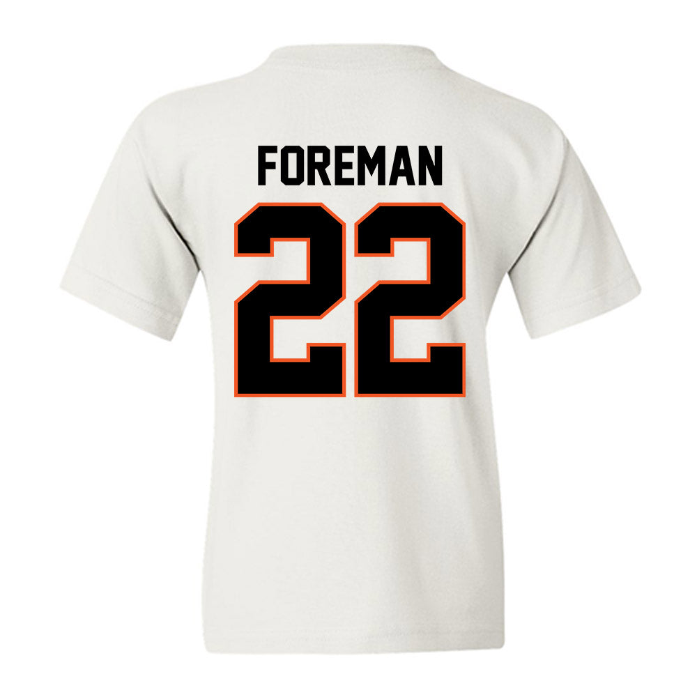 Oklahoma State - NCAA Football : Kobi Foreman - Classic Shersey Youth T-Shirt-1
