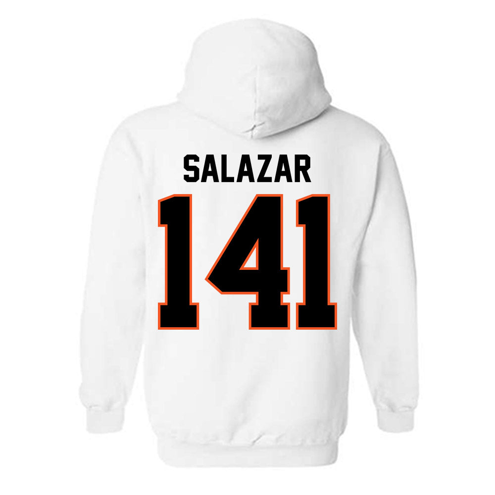 Oklahoma State - NCAA Wrestling : Ramon Salazar - Classic Shersey Hooded Sweatshirt-1