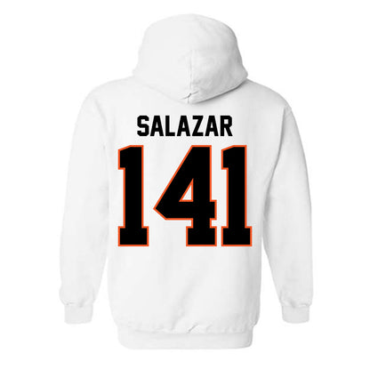 Oklahoma State - NCAA Wrestling : Ramon Salazar - Classic Shersey Hooded Sweatshirt-1